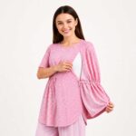 ⁦بيجاما منزلية للرضاعة⁩ - الصورة ⁦2⁩